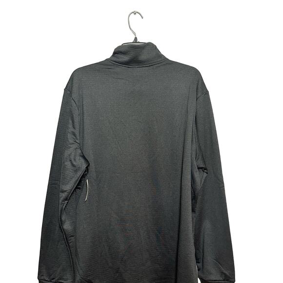 Amazon Essentials Pullover Top 1/4 Zip Neckline Long Sleeve Gray Men’s US XL NWT - Picture 5 of 8